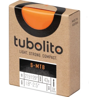 Afbeelding van Tubolito S Tubo MTB binnenband 27,5/29 inch SV 42 mm ventiel tube TPU fietsband mountainbike