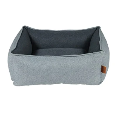 Afbeelding van D&amp;d Home Dierenkussen Hond Bob Hondenmand L 98x68x23cm Blauw 1st