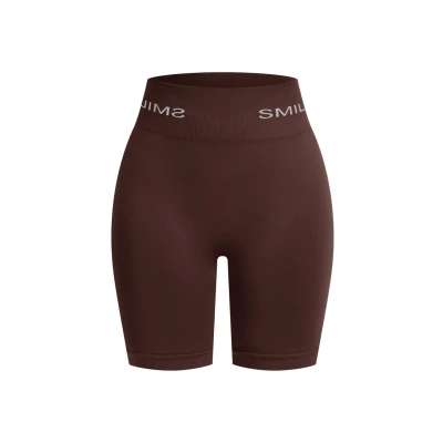 Afbeelding van Smilodox Shorts Dames Scrunch Azura Naadloze Fietsbroek Hoge Taille Ondoorzichtige Billen Push Up Shorts, Perfecte Lengte voor de Zomer