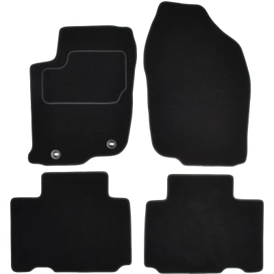 Afbeelding van MAMMOOTH A041 TOY336 PRM 01 Vloermatset Textiel voor en achter 4 Zwart TOYOTA: RAV4 IV Off Road