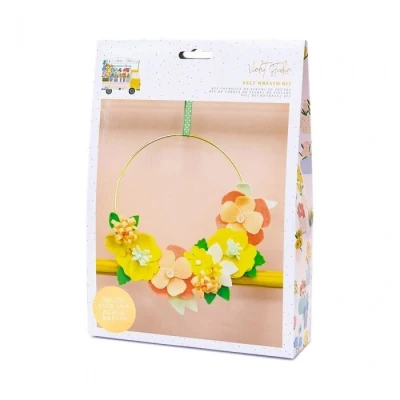 Afbeelding van Violet Studio Rainbow Blooms Make Your Own Floral Wreath Kit