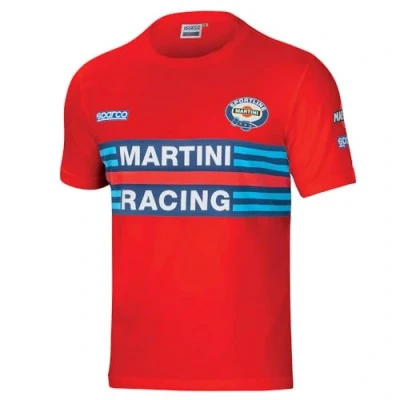 Afbeelding van Sparco t shirt Martini Racing Rood Race maat XXL