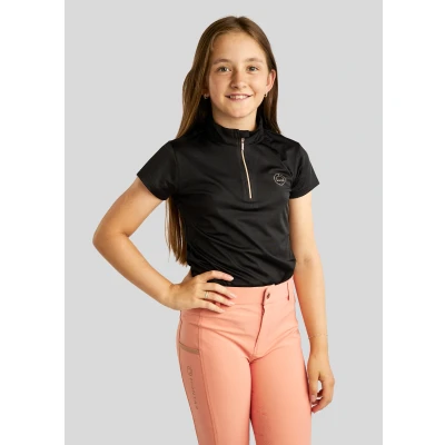 Image de Montar Polo Everly Rosegold Junior Noir 164