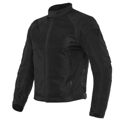 Afbeelding van Dainese Sevilla Air Tex zomermotorjas voor heren, ademend en licht, motorjas met geperforeerd mesh maximale bewegingsvrijheid, zwart