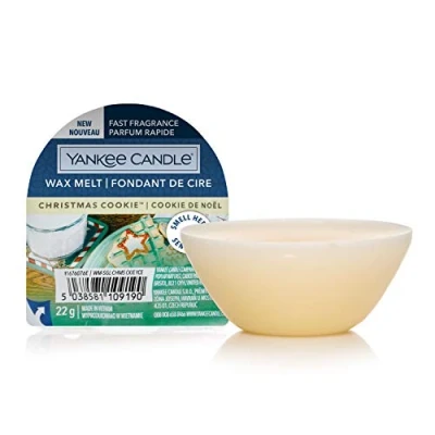 Afbeelding van Yankee Candle Fonduewas, kerstkoekje, tot 8 uur geur, 1 stuk
