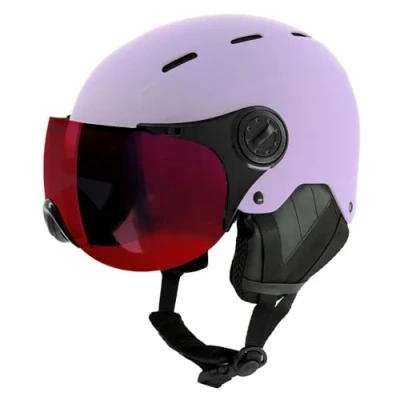 Afbeelding van Sinner Sr Skihelm Typhoon Visor Mt Lt Prpl S2