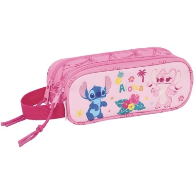 Afbeelding van Alleshouder Lilo &amp; Stitch Chill Roze Munt 21 x 8 6 cm