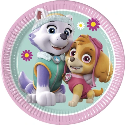 Afbeelding van Bord Paw Patrol Skye en Everest 18cm
