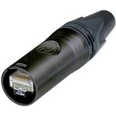 Afbeelding van Neutrik etherCon connector NE8MX6 B T Stekker, recht Aantal polen 8P8C Zwart 1 stuk(s)