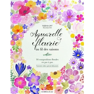 Image de Aquarelle fleurie au fil des saisons
