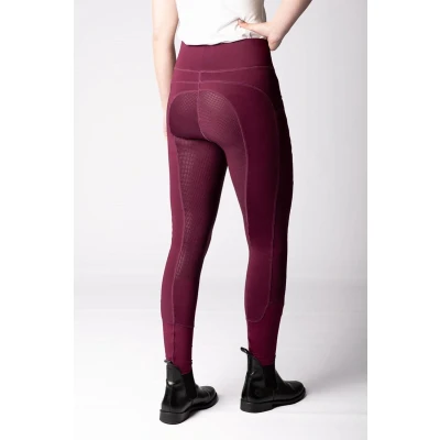 Afbeelding van Harry&#039;s Horse Rijbroek Equitights Avatar Full Grip 140 Bordeaux