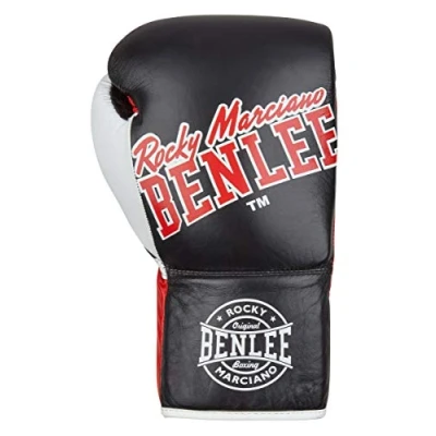 Afbeelding van BENLEE Rocky Marciano Uniseks Big BANG Leather Contest Gloves Black 10 oz R