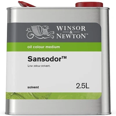 Afbeelding van Winsor &amp; Newton Sansodor 3056757 Geurarm oplosmiddel voor olieverf en alkydverf, 2,5 liter jerrycan
