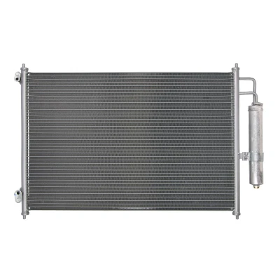 Afbeelding van BOSCH 1 986 AD2 267 Condensor Airco Met stikstofvulling droger, montagehandleiding, Zonder afdichtring 15,5mm 10,2mm 645mm R1234yf, R134a
