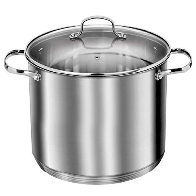 Afbeelding van Smile Grote RVS Kookpan Soeppan 11 Liter Inductie Met Maatverdeling