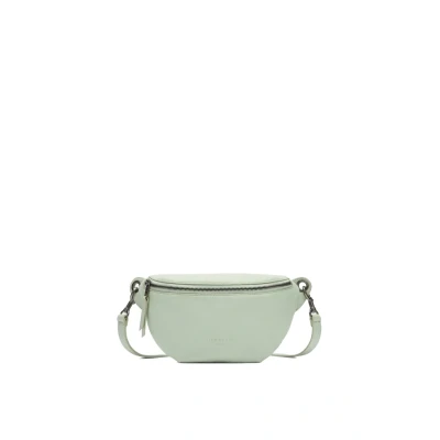 Afbeelding van LIEBESKIND BERLIN Leren Schoudertas Gordeltas Seasonal Noos Sheep Natural Tavia Belt Bag Sage Mintgroen