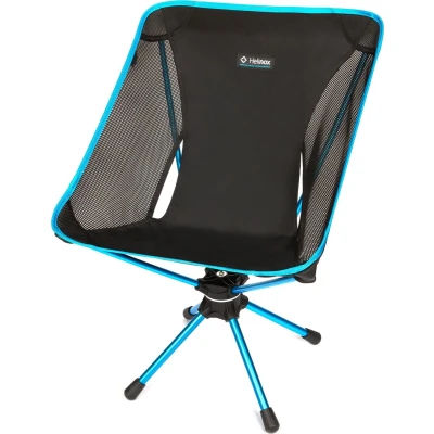 Afbeelding van Helinox Swivel Chair Draaistoel Camping compact/lichtgewicht stoel opvouwbaar Zwart