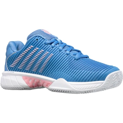 Afbeelding van Hypercourt Express 2 HB 96614 Tennisschoenen Dames Silver Lake Blue White Orchid Pink950 6 Blauw