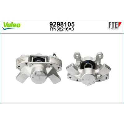 Afbeelding van FTE 9298105 Remklauw Grijs Gietijzer Achteras rechts Zonder houder VOLVO: V70 I, 850 Estate, Saloon