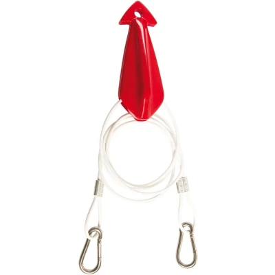 Afbeelding van Jobe Cable Bridle Stainless Hooks Geel Steel
