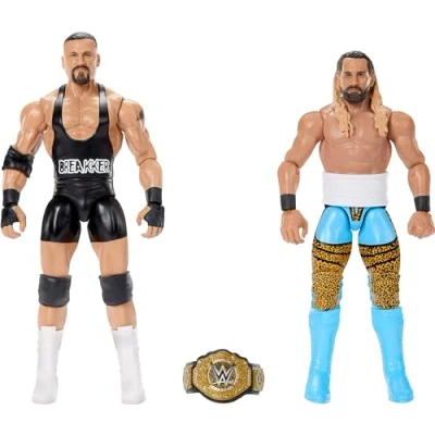 Afbeelding van Mattel WWE Main Event Showdown Bron Breakker vs Seth &#039;Freakin&#039; Rollins Set van 2