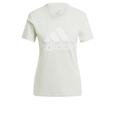 Afbeelding van adidas Sportswear Essentials LOGO Tshirt print, Dames, Maat: Small, Linen green