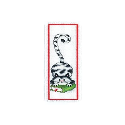 Afbeelding van Bladwijzer kit Poes en boek Vervaco PN 0011267