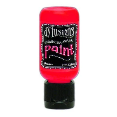 Afbeelding van Ranger Dylusions Paint Flip Cap Bottle 29ml Strawberry Daiquiri DYQ70665 (02 20)