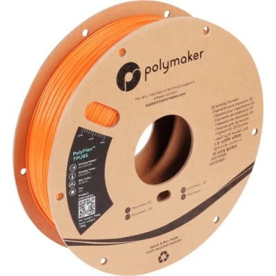 Afbeelding van Polymaker PD01006 PolyFlex TPU 95A Filament Flexibel 1.75 mm 750 g Oranje 1 stuk(s)