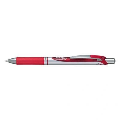Image de Stylo roller encre gel rétractable Pentel RT 07 Rouge