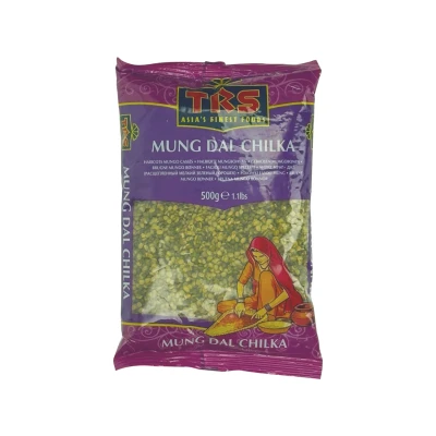 Afbeelding van TRS Moong Dal Chilka (Halve Mungbonen) 500 g