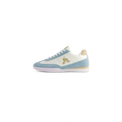 Afbeelding van Le Coq Sportif Veloce I W Optical White/Crystal Blue Sneakers voor dames, Optisch wit kristalblauw