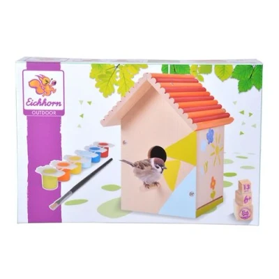 Image de Jeu de plein air Eichhorn Maison Oiseaux à Peindre