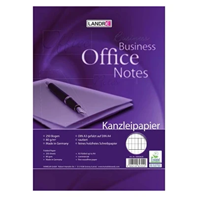 Image de LANDR Papier ministre &quot;WORK&quot; , format A3/format A4