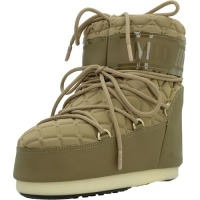 Afbeelding van MOON BOOT Icon Low Quilt Boots Dames Camel Maat 36/38