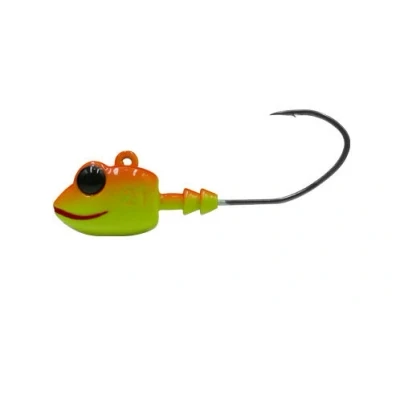 Afbeelding van VMC Frog Jighead Firetiger 7g (3 stuks) Loodkoppen