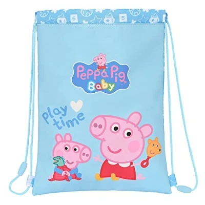 Afbeelding van Rugtas met Koordjes Peppa Pig Baby (26 x 34 1 cm)