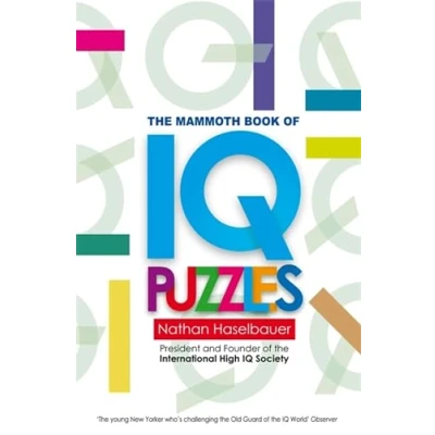 Afbeelding van The Mammoth Book of New IQ Puzzles