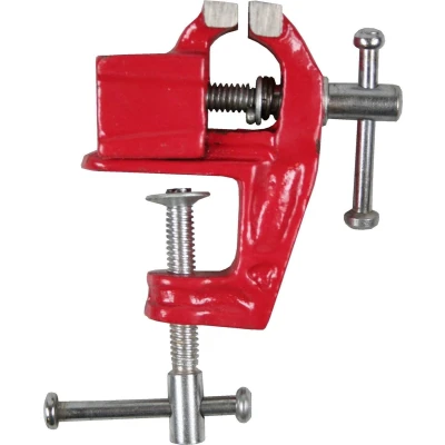 Afbeelding van Benson Mini Bankschroef Klemmend 25 mm Rood