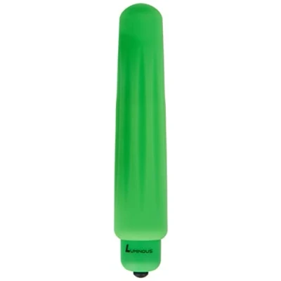 Afbeelding van Shots Luminous Delia Klassieke Vibrator met Siliconen Sleeve green