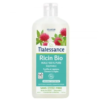 Afbeelding van Natessance Biologische Ricinusolie 250 ml