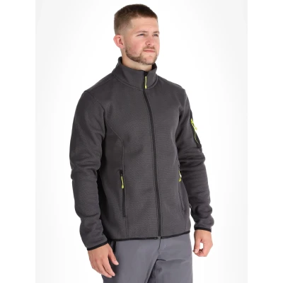 Afbeelding van Icepeak Bredstedt Fleecejas, Heren, Maat: XL, Granite