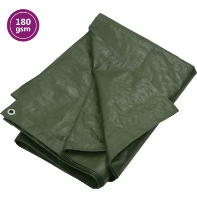 Afbeelding van Dekzeil 180 g/m 6x6 m HDPE groen