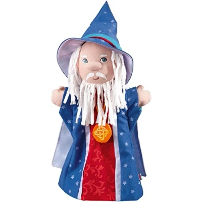 Afbeelding van HABA Handpuppe Zauberer Knuffel voor kinderen, Maat: One Size, Multi coloured