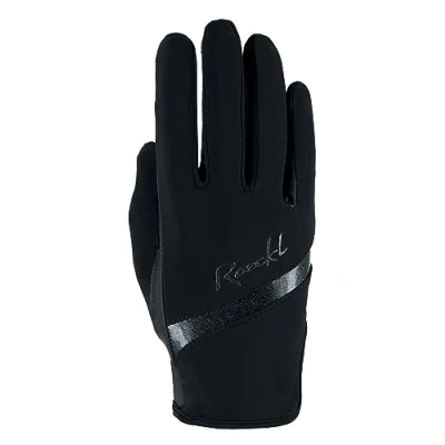 Afbeelding van Roeckl Lorraine Handschoen voor dames of herensex zwart maat:8,5
