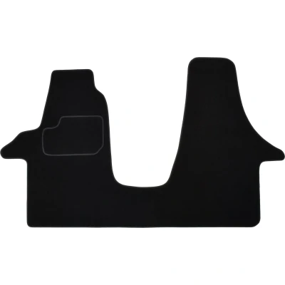 Afbeelding van MAMMOOTH A041 VW65 PRM 01 Vloermatset Textiel Voor Zwart VOLKSWAGEN: Transporter 5, 5 Bus
