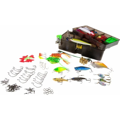 Afbeelding van Fish4All Multi Lure Box With Pliers (169pcs) Kunstaas pakket