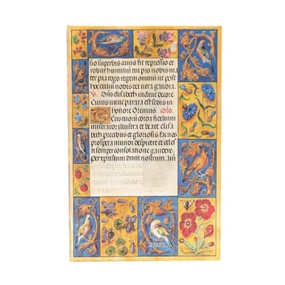 Afbeelding van Ancient Illumination Spinola Hours (Ancient Illumination) Maxi 12 month Horizontal Hardback Dayplanner 2025 (Elastic Band Closure)