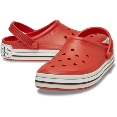 Afbeelding van Crocs OFF Court Badslippers, Maat: 42 43, Tomato Kunststof