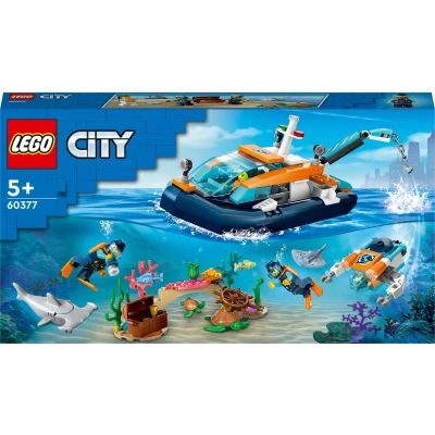 Afbeelding van Lego City 60377 Exploration Verkenningsduikboot 1 stuk